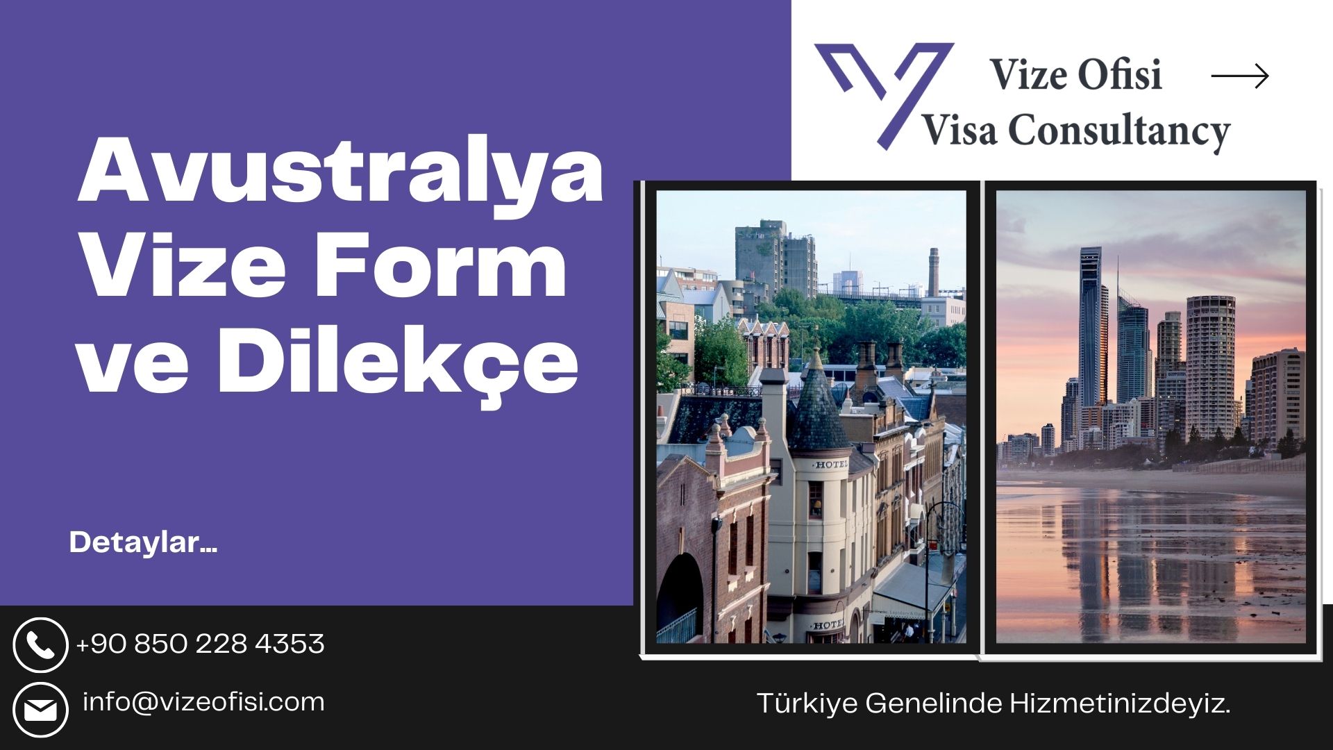 Avustralya Vize Form ve Dilekçe – Ücretsiz