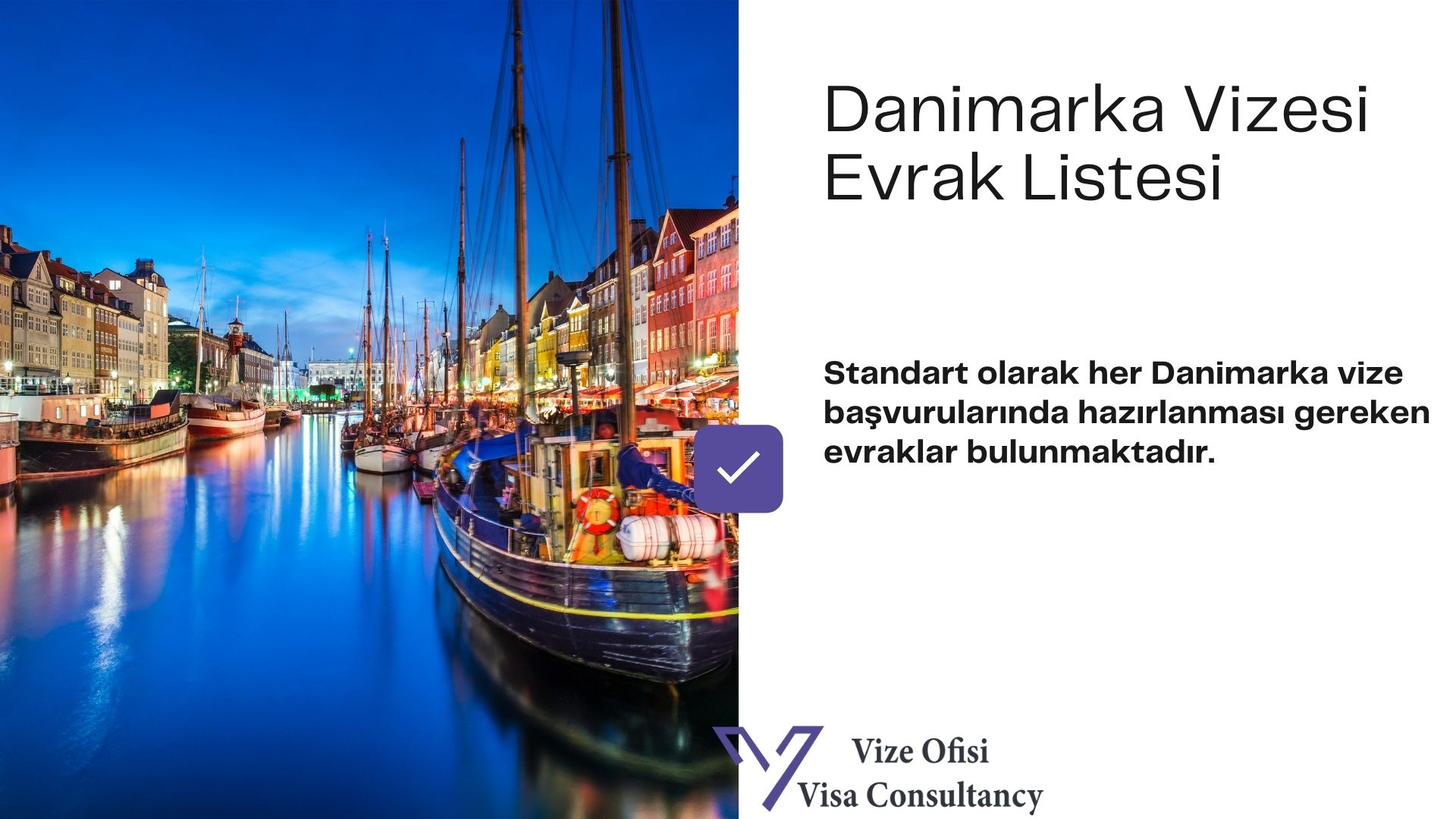 Danimarka Vize Evrakları 2021 Tam Liste