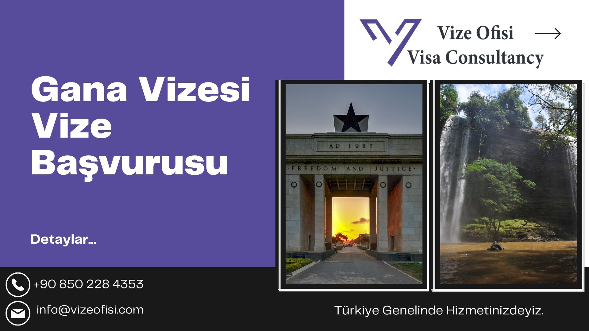 Gana Vizesi 2025Vize Nasıl Başvurulur?